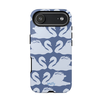 Swan Hearts Phone Case