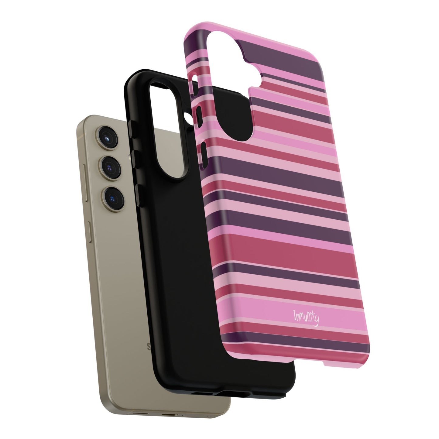 Pink Stripes Phone Case