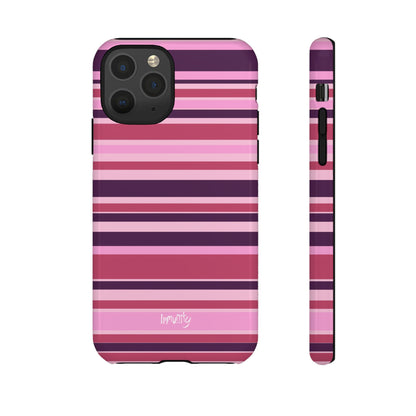 Pink Stripes Phone Case