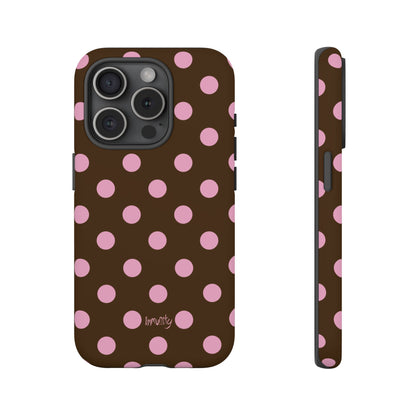 Pink Polka Dot Phone Case