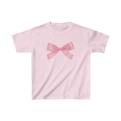 Pink Bow Boxy Tee