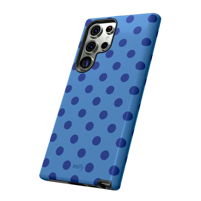 Blue Polka Dot Phone Case