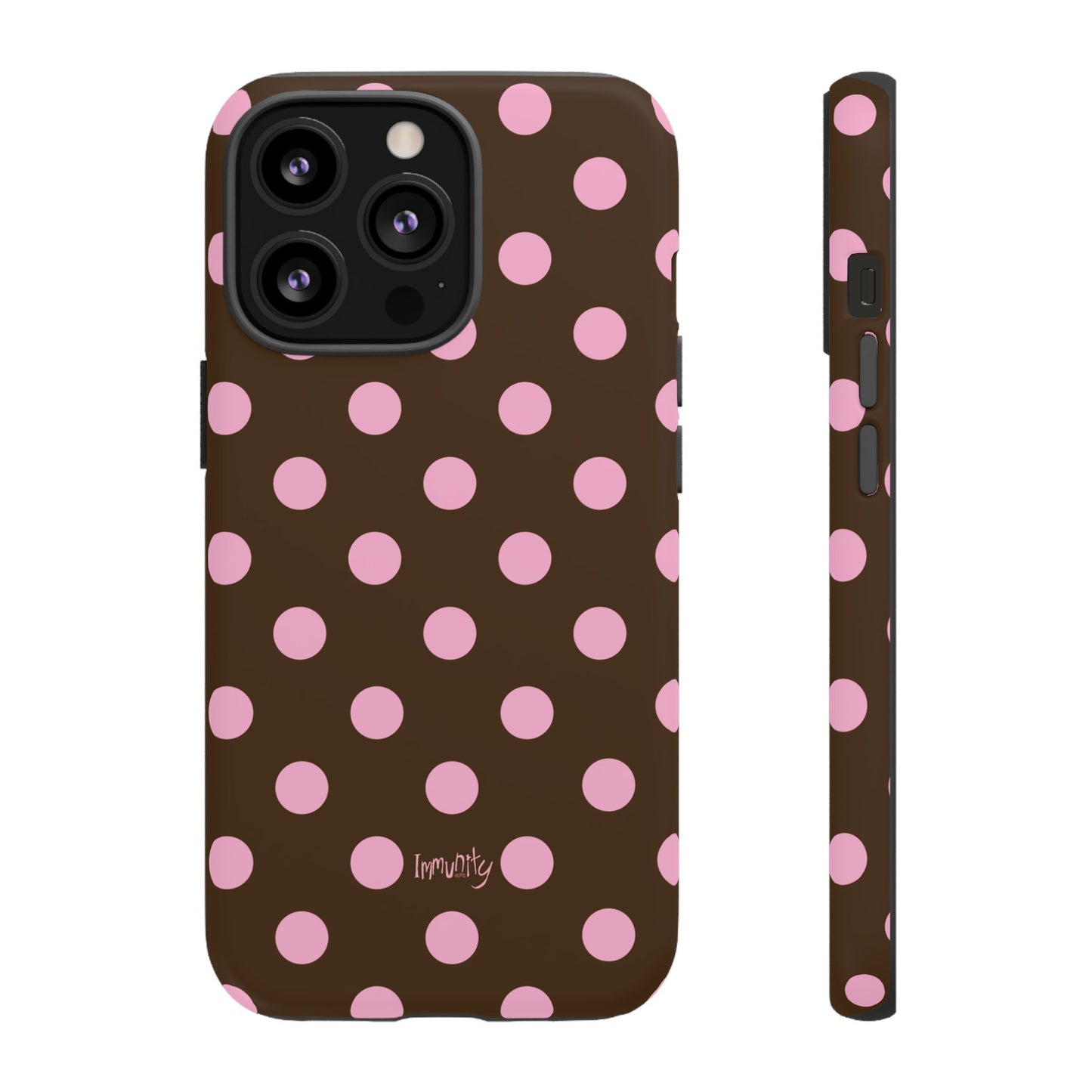 Pink Polka Dot Phone Case