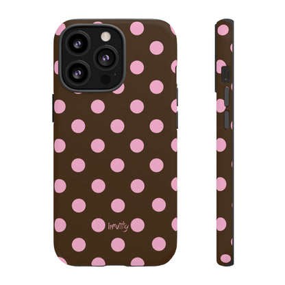 Pink Polka Dot Phone Case