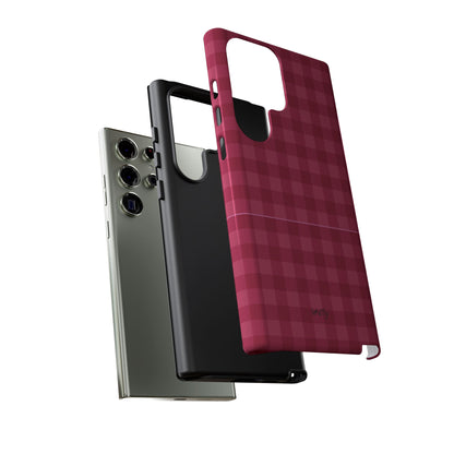 Pomegranate Gingam Phone Case