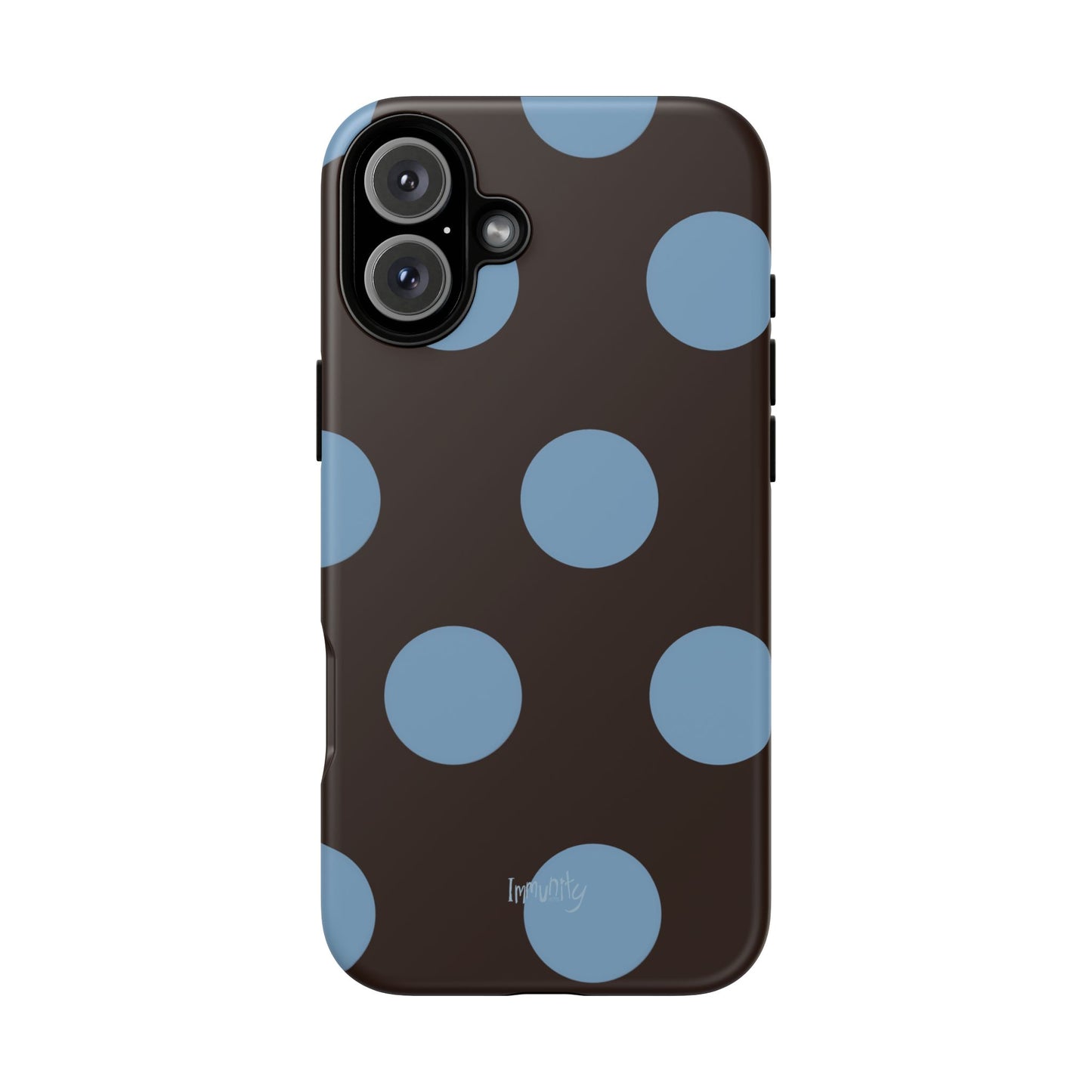 Big Blue Polka Dot Phone Case