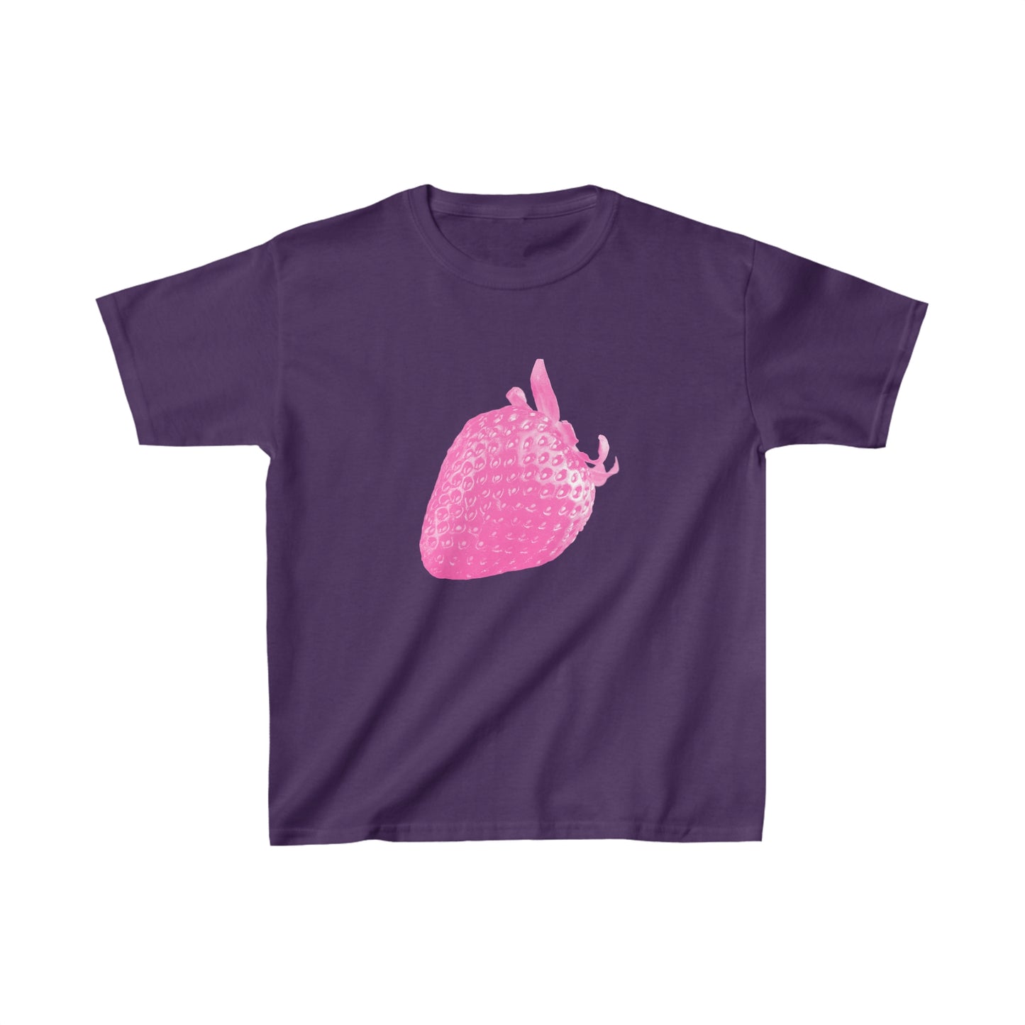 Pink Strawberry Boxy Tee