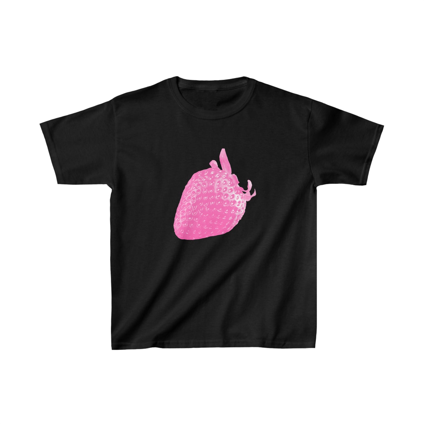 Pink Strawberry Boxy Tee