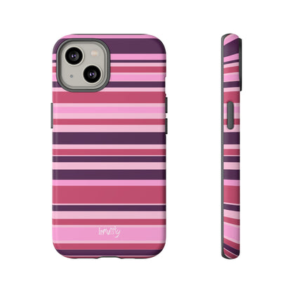 Pink Stripes Phone Case