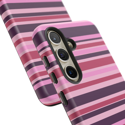 Pink Stripes Phone Case