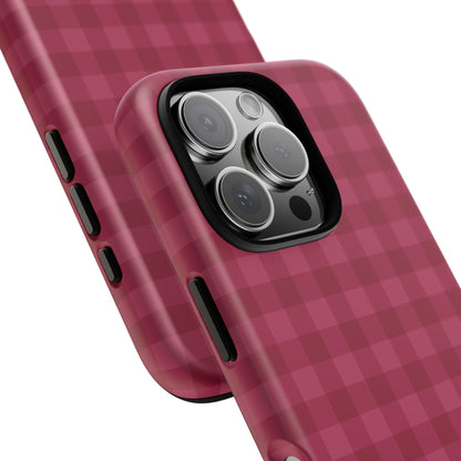Pomegranate Gingam Phone Case