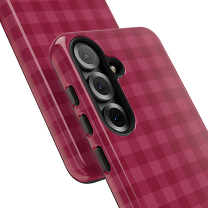 Pomegranate Gingam Phone Case