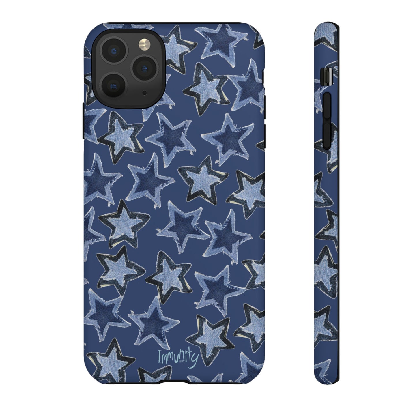 Denim Star Phone Case