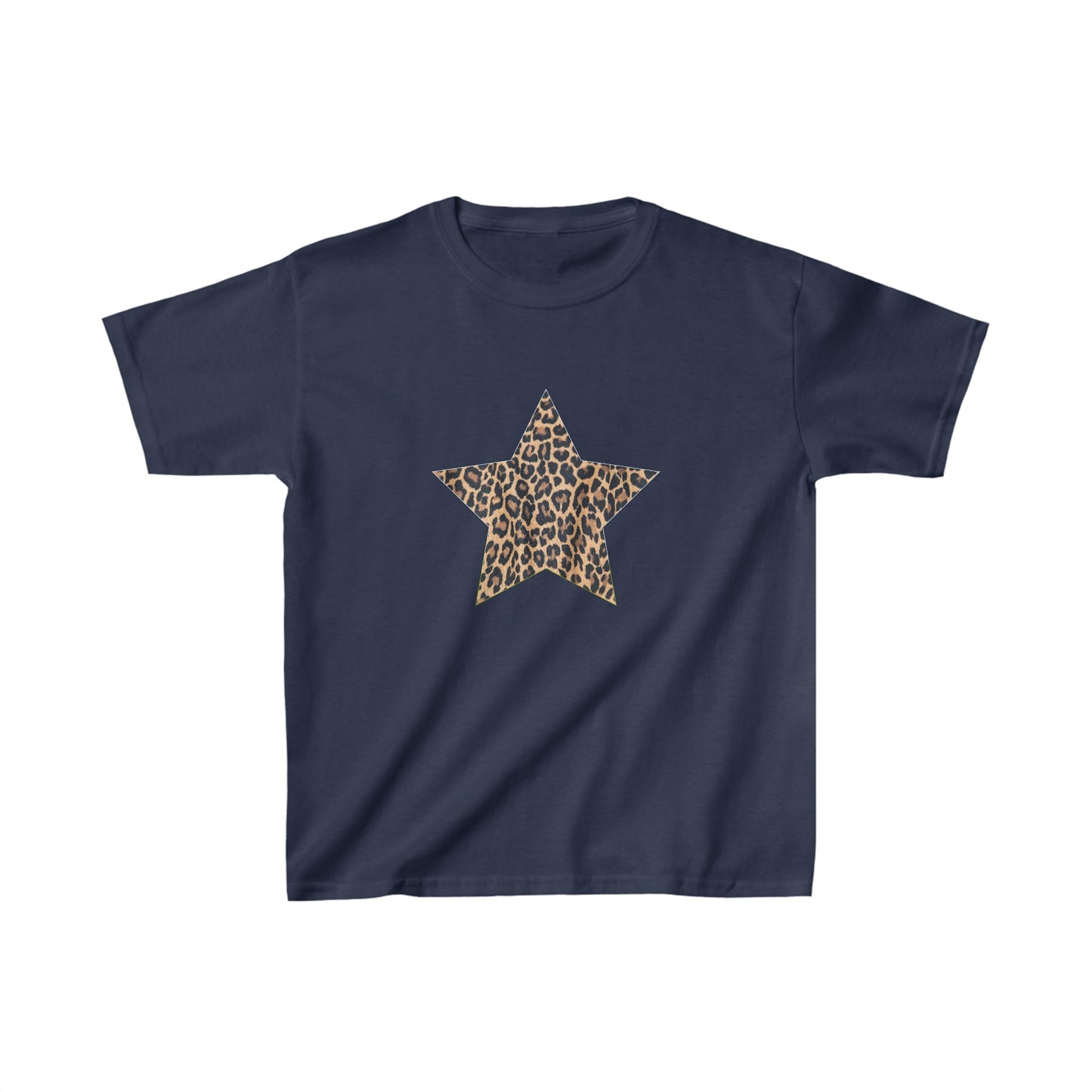 Cheetah Star Boxy Tee