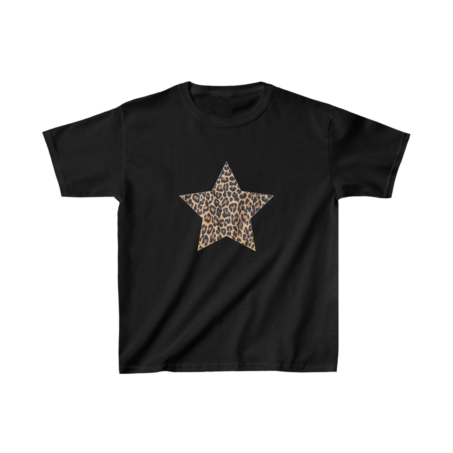 Cheetah Star Boxy Tee