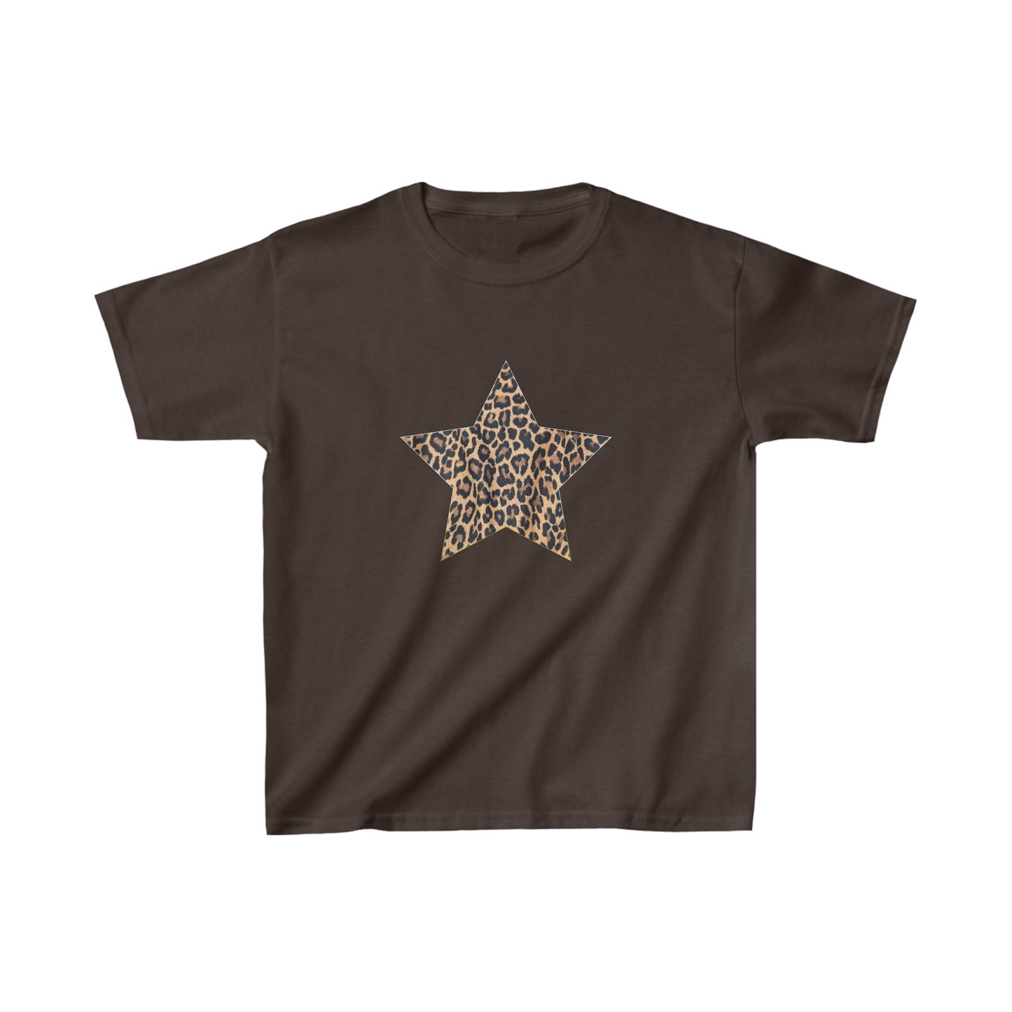 Cheetah Star Boxy Tee