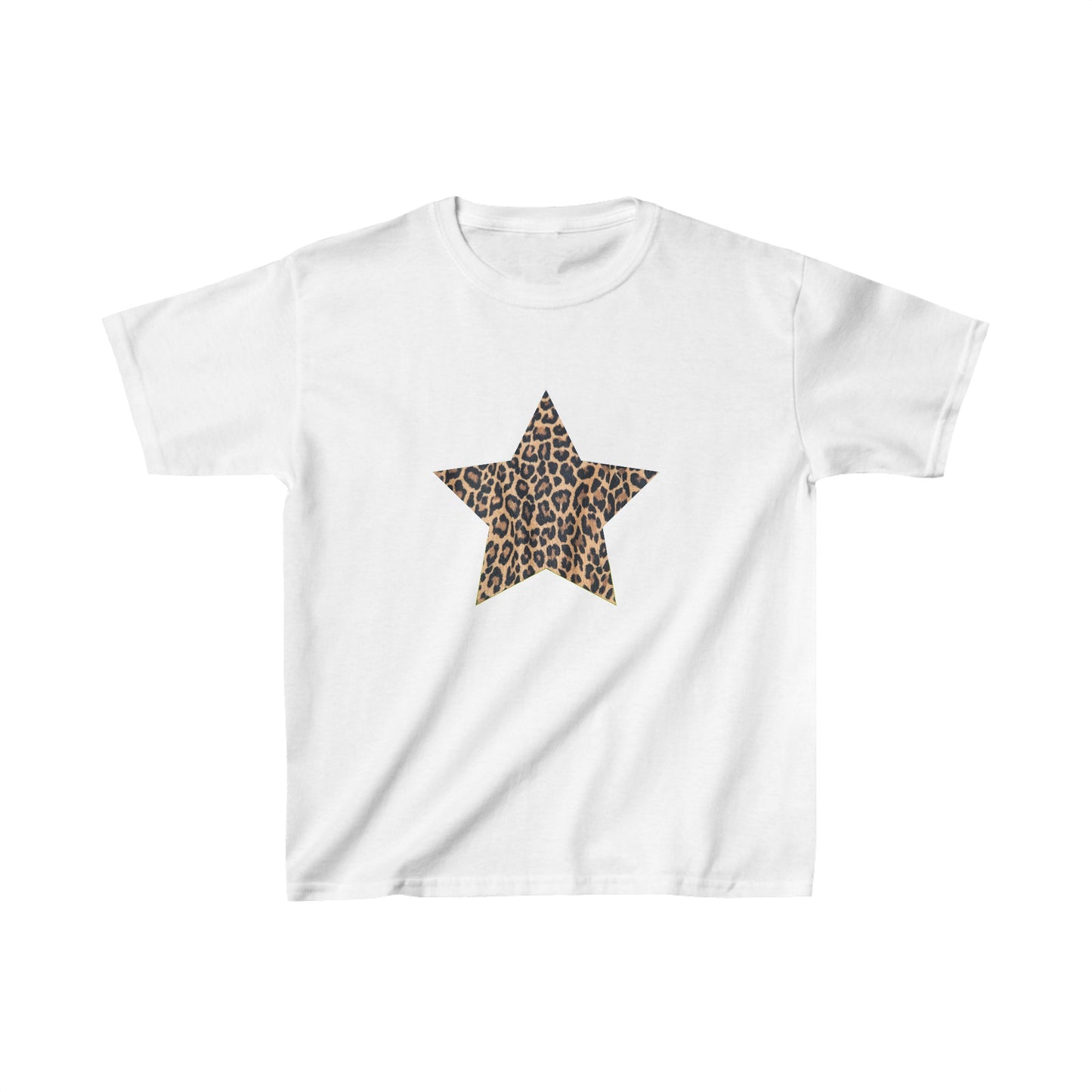 Cheetah Star Boxy Tee