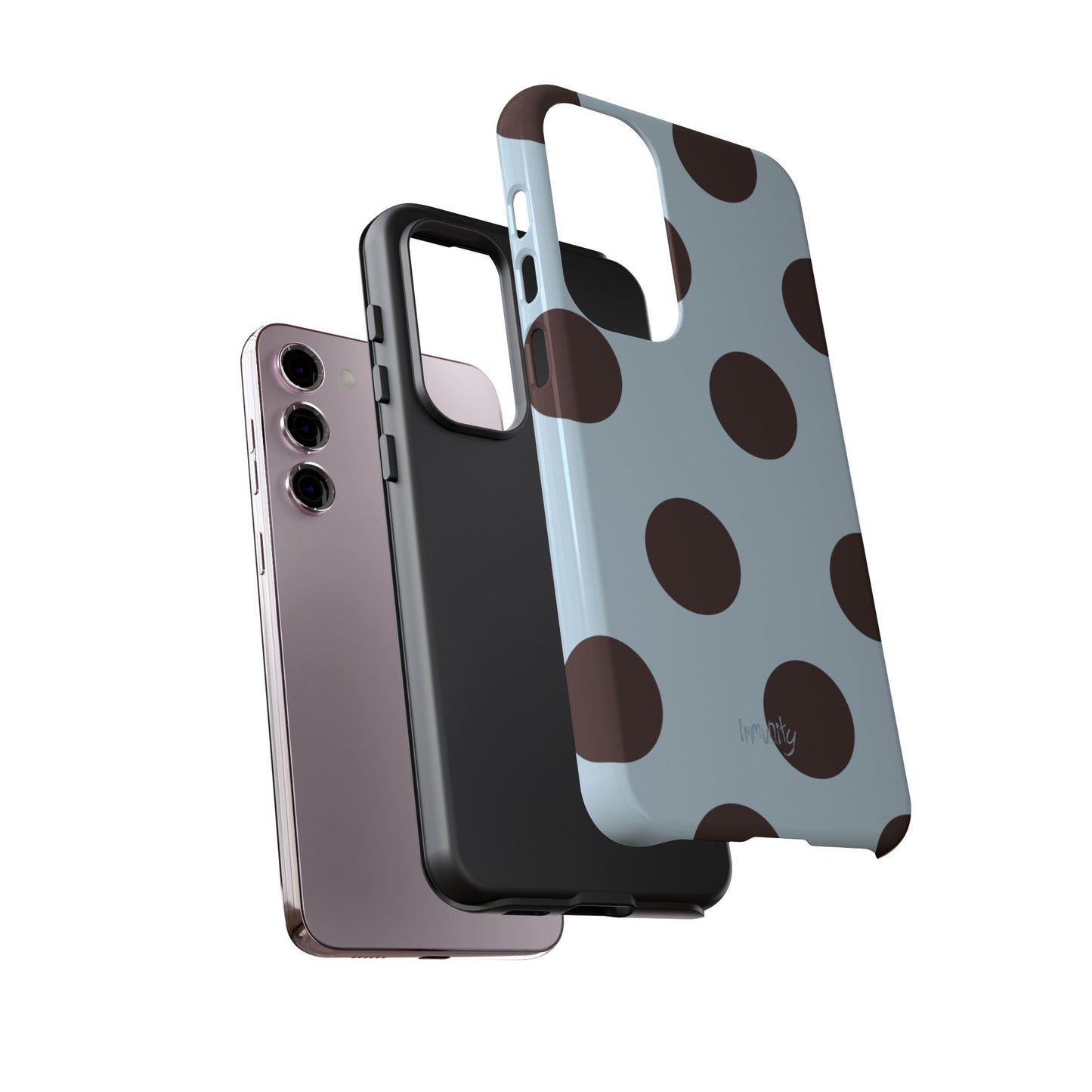 Brown Polka Dot Phone Case