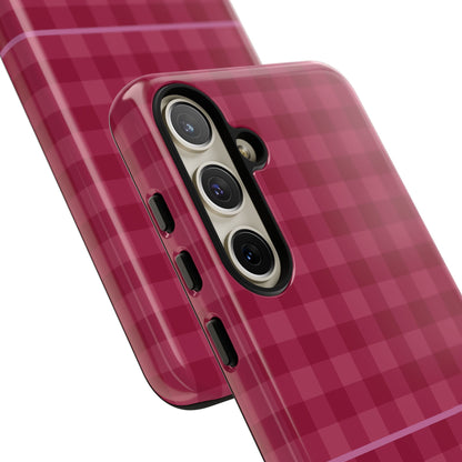 Pomegranate Gingam Phone Case