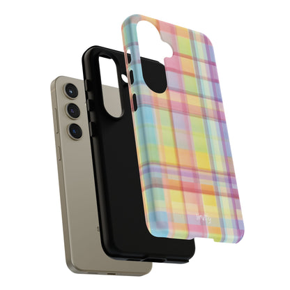 Rainbow Gingham Phone Case