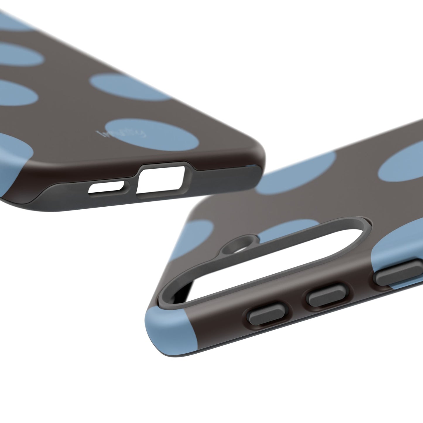 Big Blue Polka Dot Phone Case