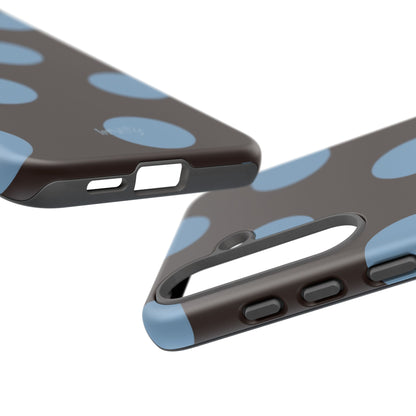 Big Blue Polka Dot Phone Case