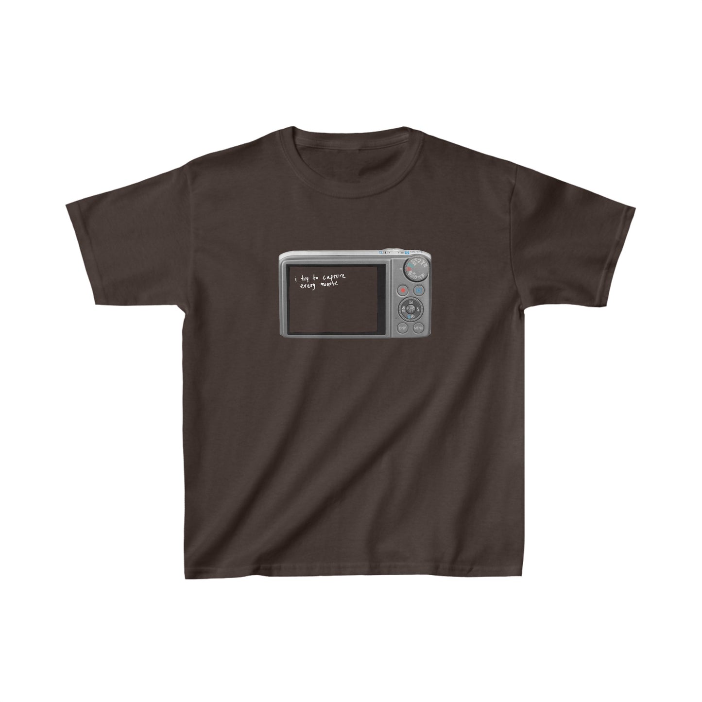 Digital Camera Boxy Tee