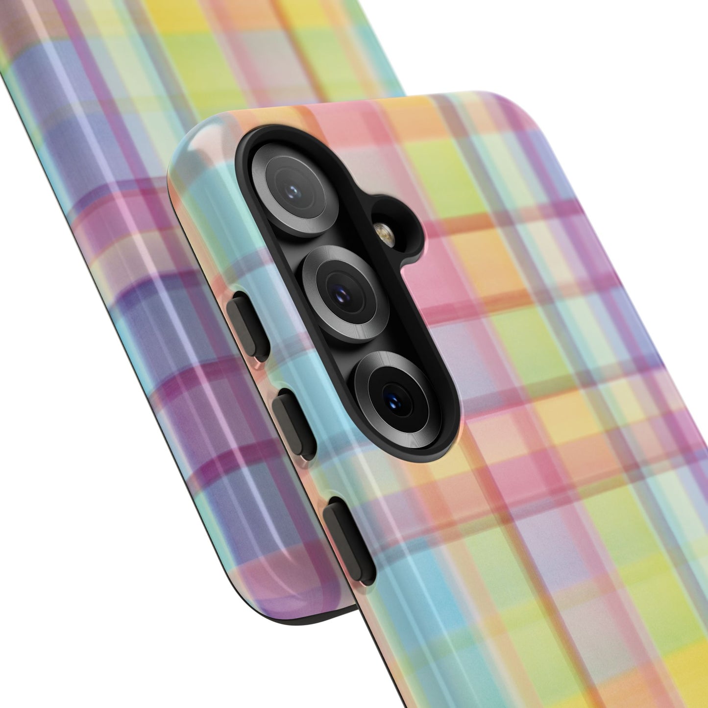Rainbow Gingham Phone Case