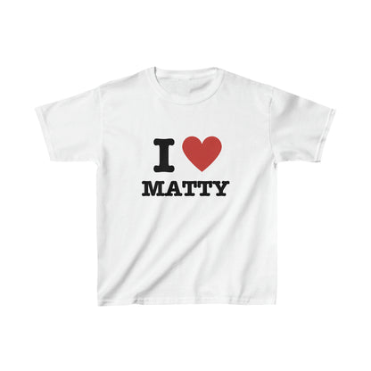 I Heart Matty Boxy Tee
