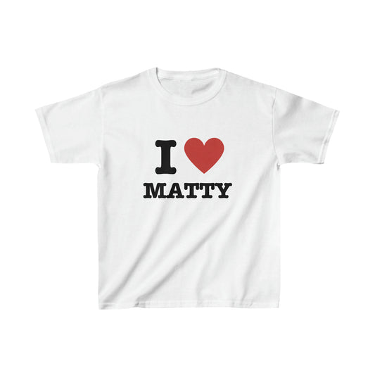 I Heart Matty Boxy Tee