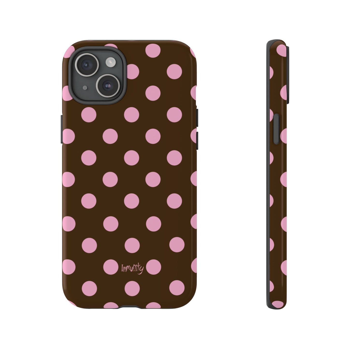 Pink Polka Dot Phone Case