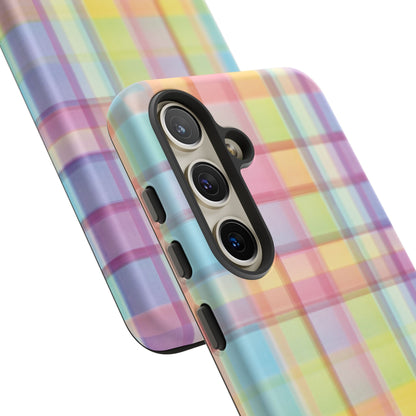 Rainbow Gingham Phone Case