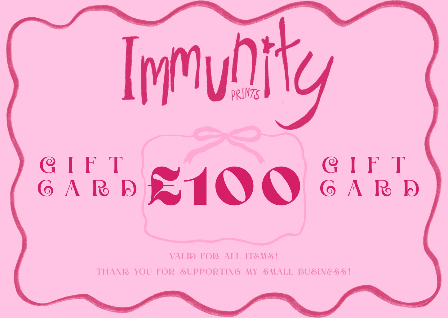 Immunity Prints Gift Card