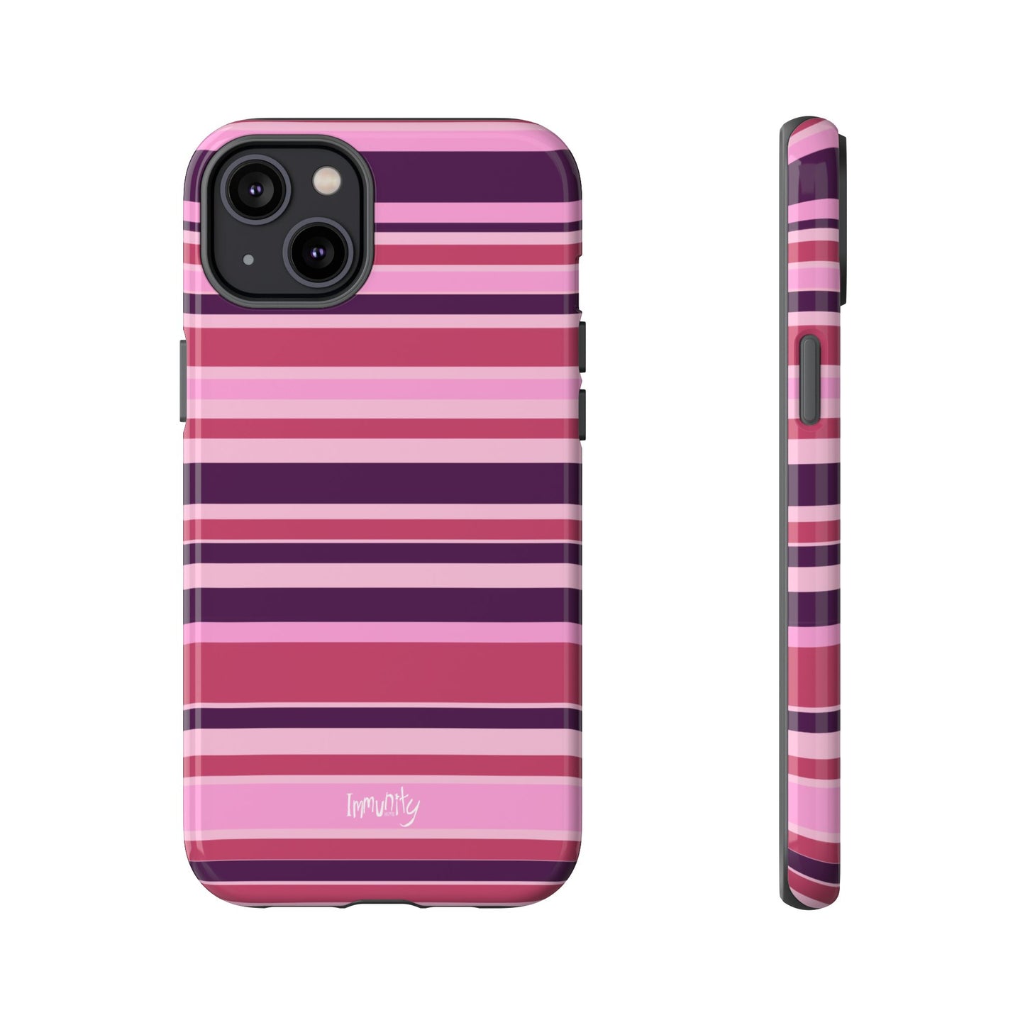 Pink Stripes Phone Case