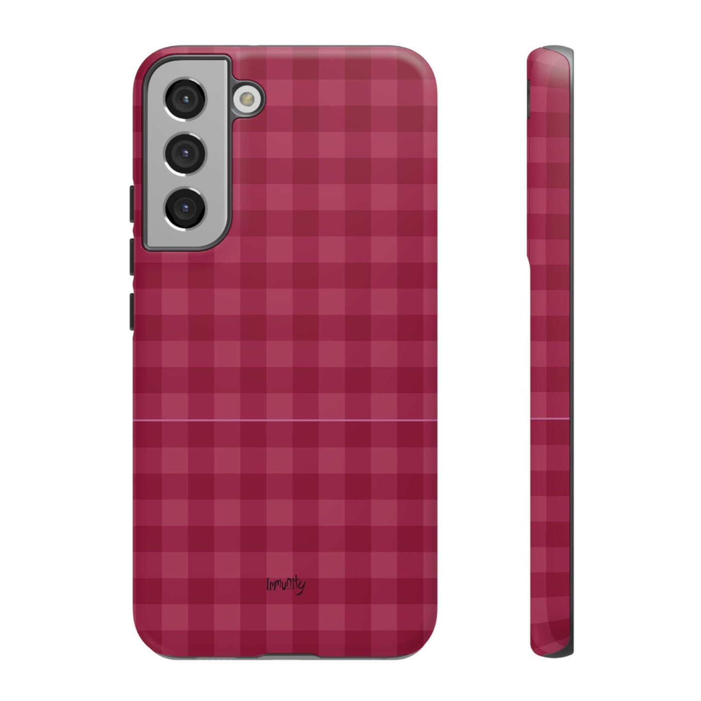 Pomegranate Gingam Phone Case