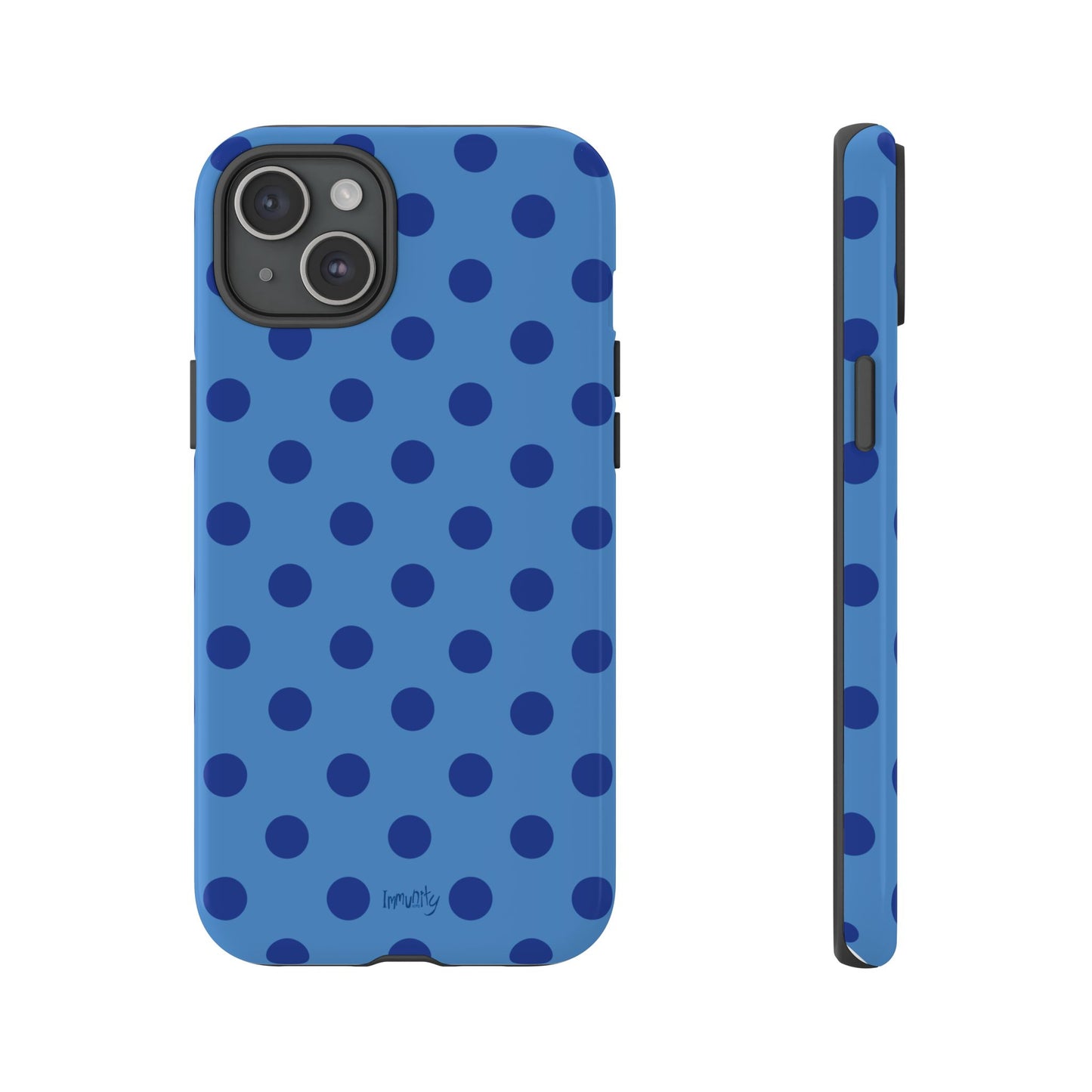 Blue Polka Dot Phone Case