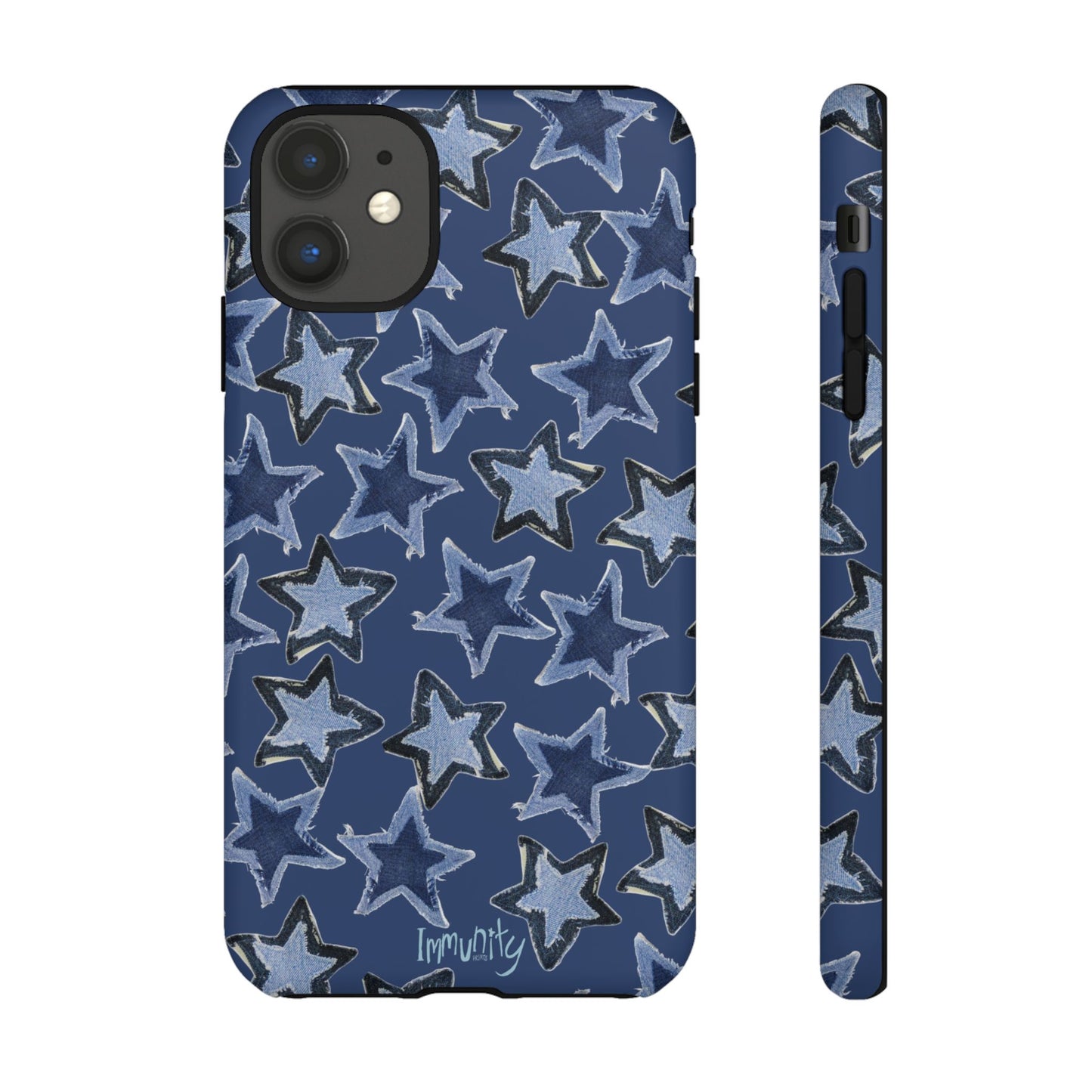 Denim Star Phone Case
