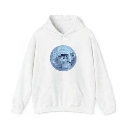 Blue Mirrorball Hoodie