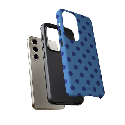 Blue Polka Dot Phone Case