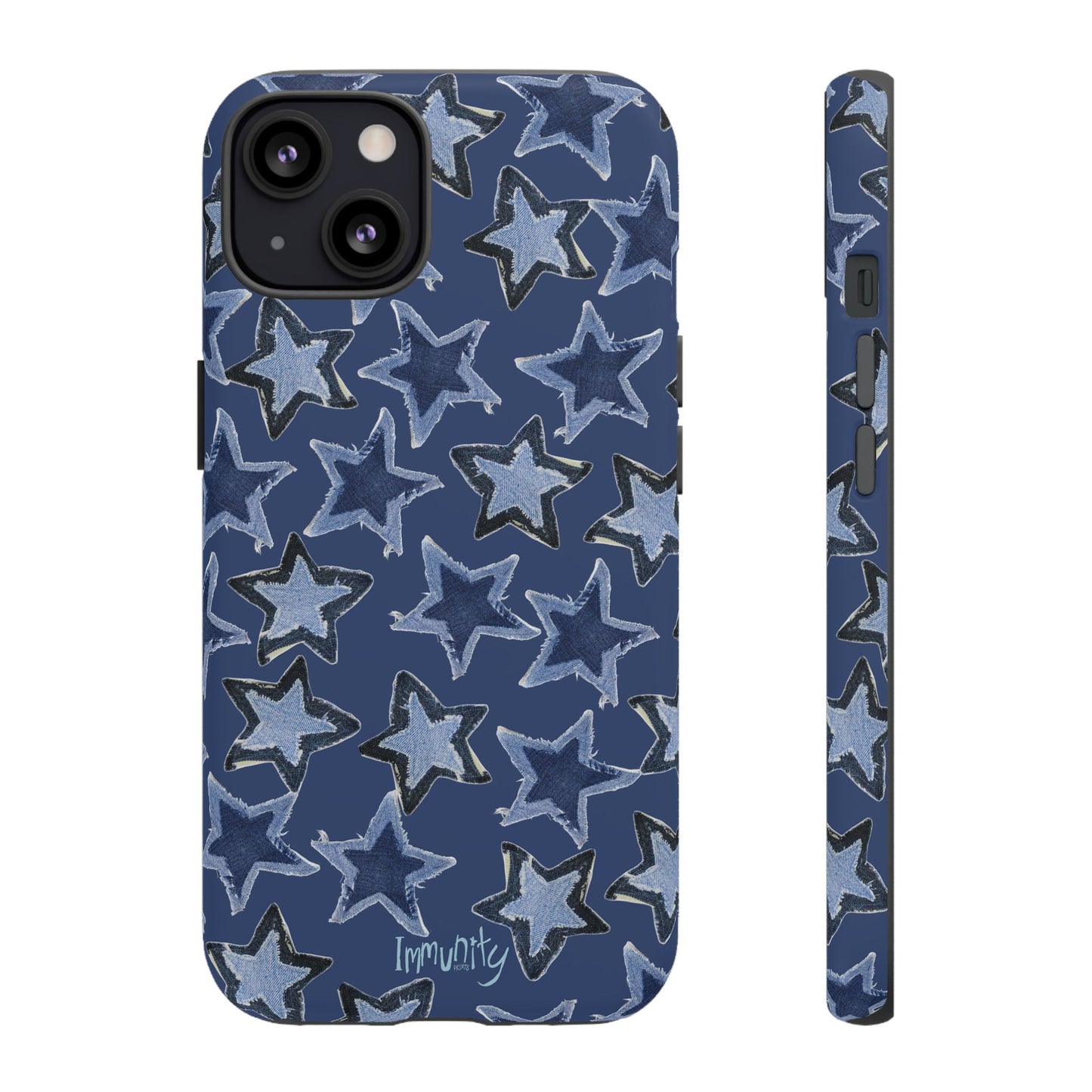 Denim Star Phone Case