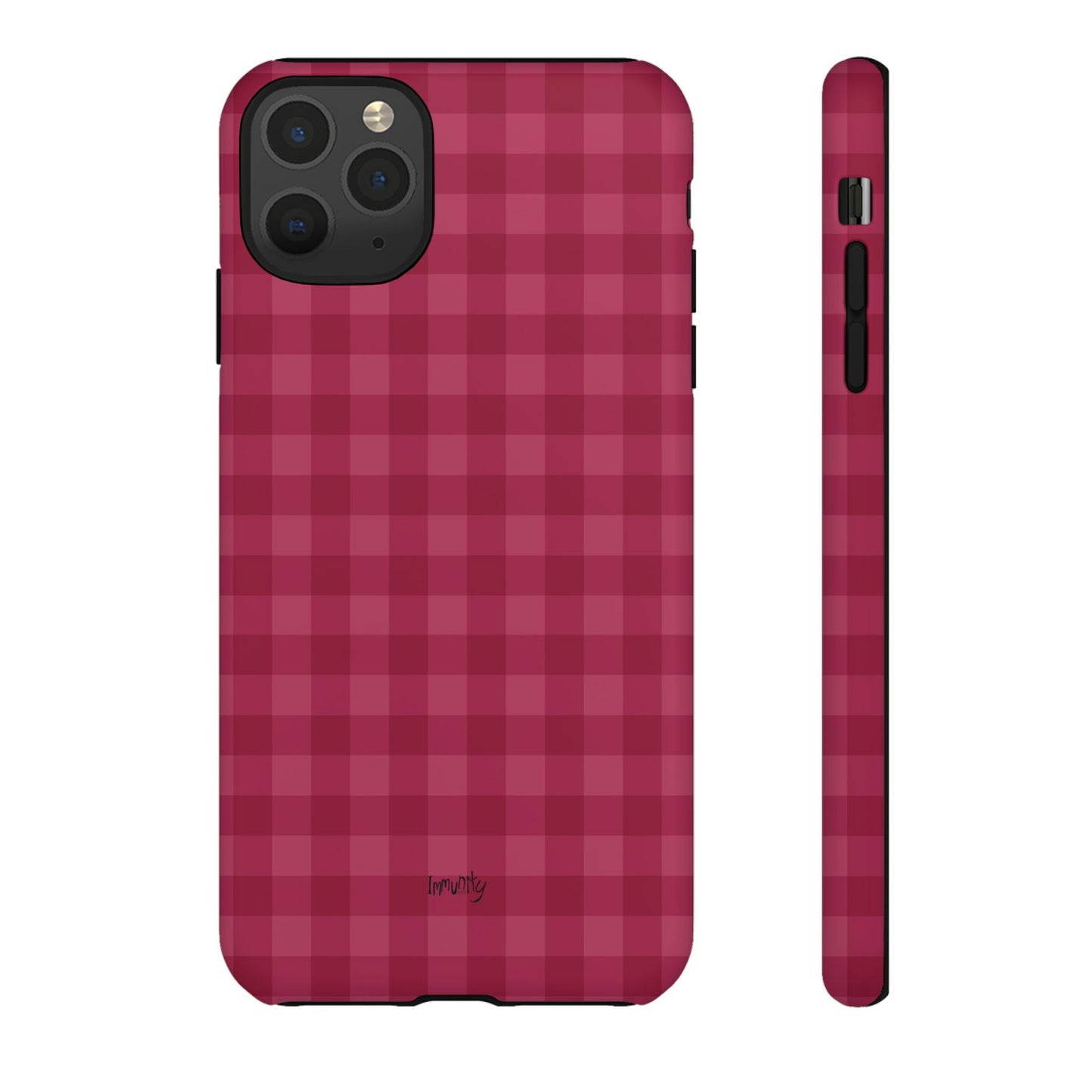 Pomegranate Gingam Phone Case