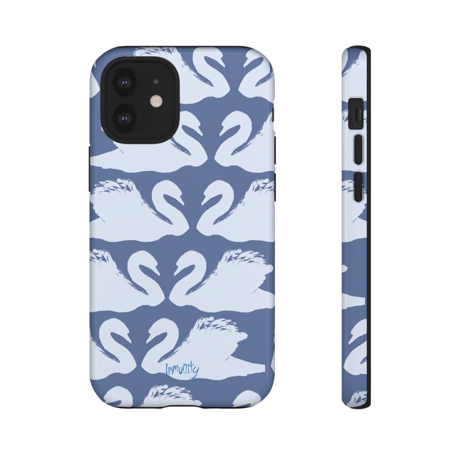 Swan Hearts Phone Case