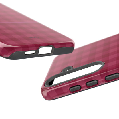 Pomegranate Gingam Phone Case