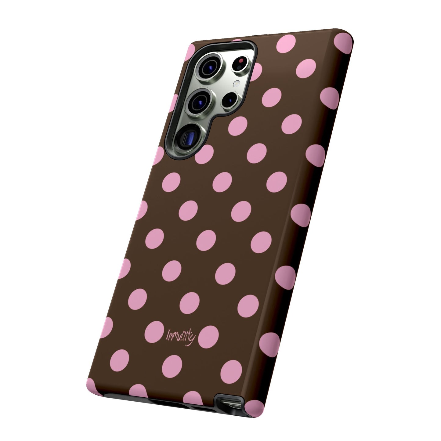 Pink Polka Dot Phone Case
