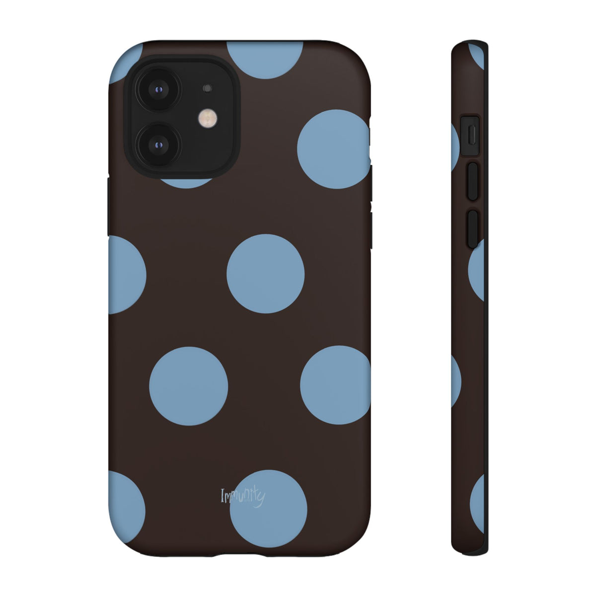 Big Blue Polka Dot Phone Case