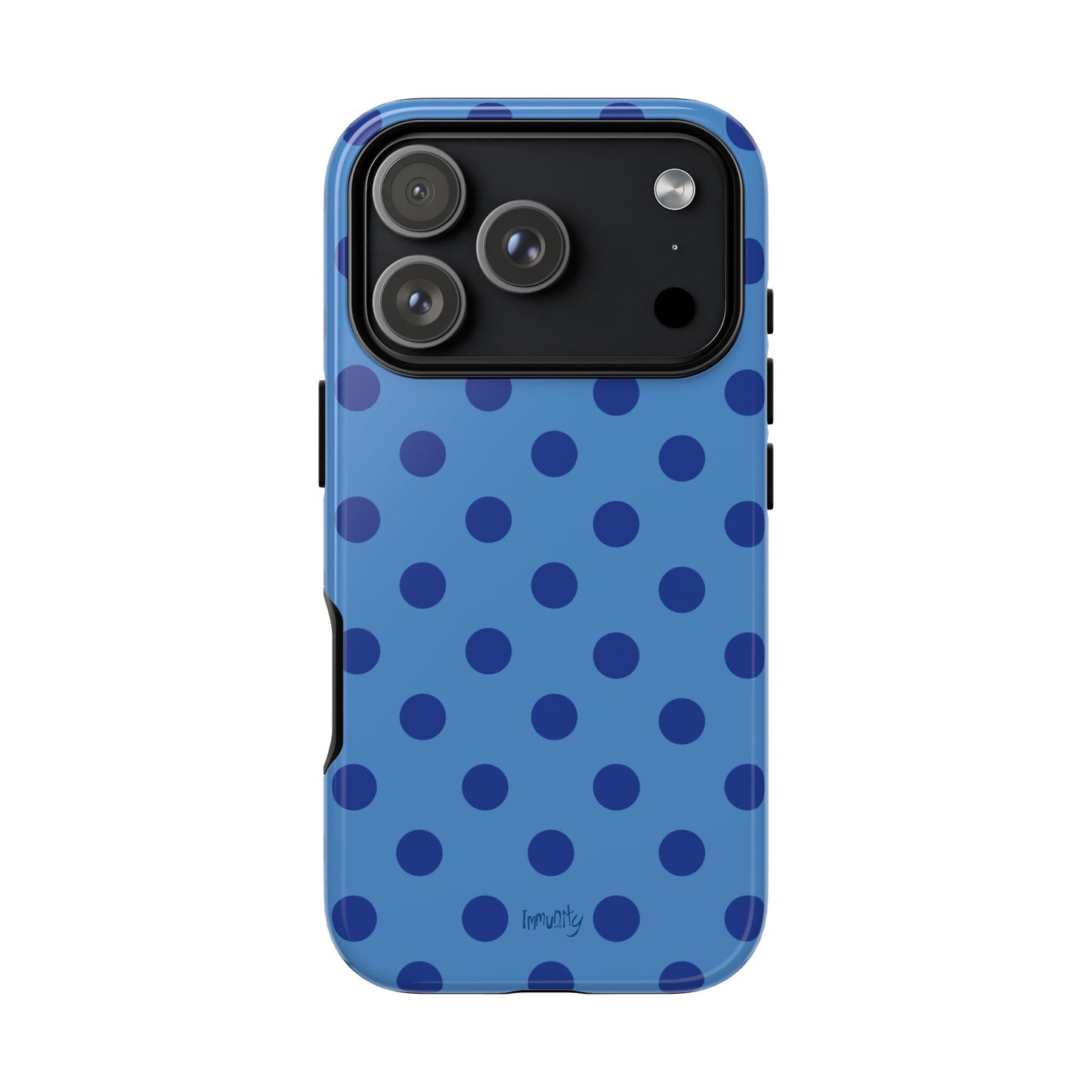 Blue Polka Dot Phone Case