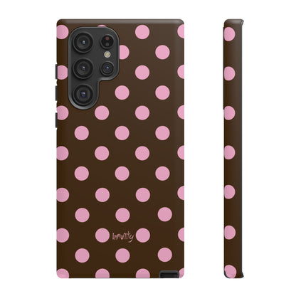 Pink Polka Dot Phone Case