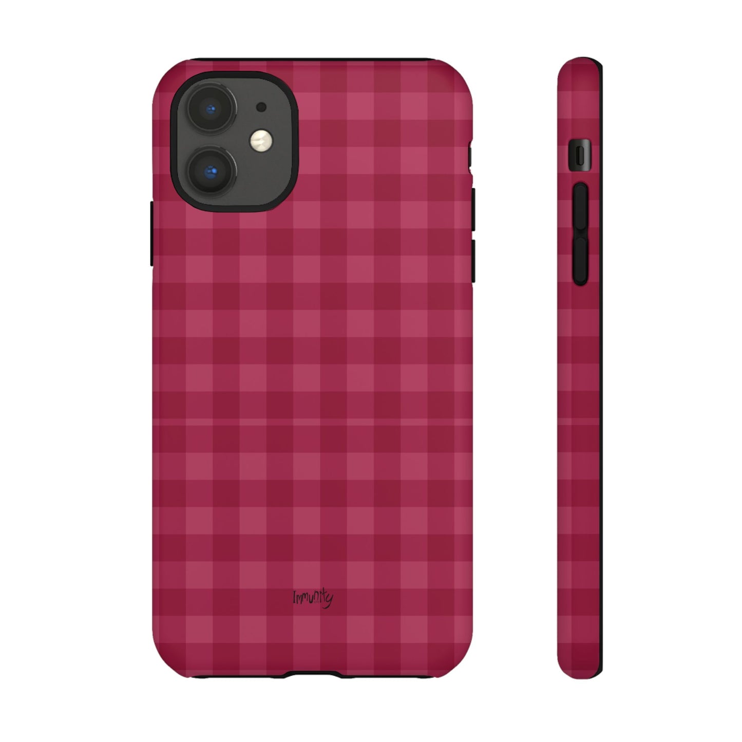 Pomegranate Gingam Phone Case