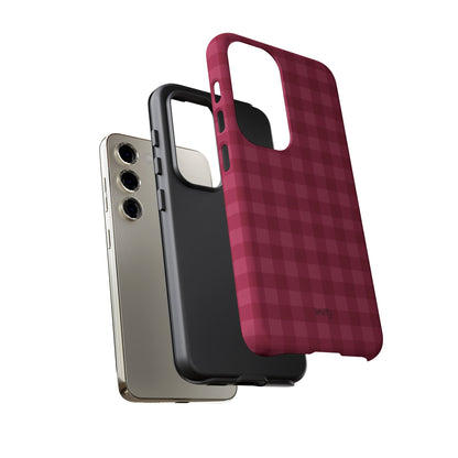 Pomegranate Gingam Phone Case