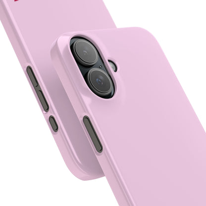 Initial (Pink) Snap Phone Case
